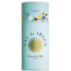 Granito con flores von Sal de Ibiza, Meersalz mit Blüten, Streuer, 75 g