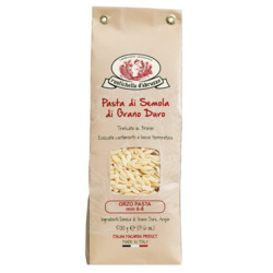 Orzo pasta von Rustichella, Hartweizengrießnudeln, 500 g
