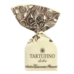 Tartufini dolci neri von Antica Torroneria Piemontese, Mini-Schokoladentrüffel dunkel, lose, 1.000 g