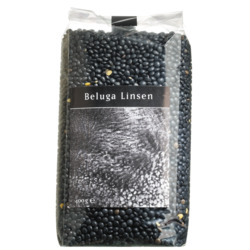 Beluga-Linsen von Viani, aus Nordamerika und Kanada, 400 g