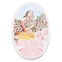 Anisbonbons mit Rose von Les Anis de Flavigny, Display, 12 x 50 g