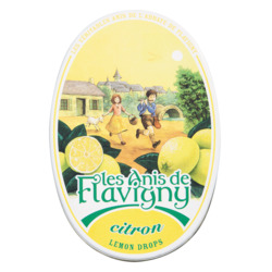 Anisbonbons mit Zitrone von Les Anis de Flavigny, Display, 12 x 50 g