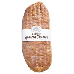 Salame Spianata piccante von Bonfatti, Salami aus Schweinefleisch, pikant, ca. 2 kg
