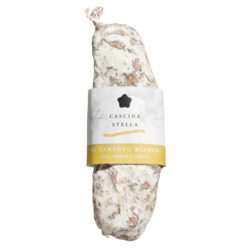Salame crudo al tartufo von Cascina Stella, Salami mit Trüffelaroma, 200-210 g, ca. 200 g