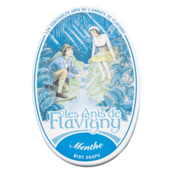 Anisbonbons mit Minze von Les Anis de Flavigny, Display, 12 x 50 g