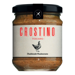 Toskanische Crostinocreme, klassisch von Wildspezialitäten, Antico Crostino Toscano, 180 g