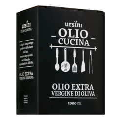 Olio Cucina extra vergine von Ursini, Natives Olivenöl extra, Bag in Box, 5.000 ml