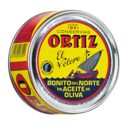 Bonito del Norte von Ortiz, Weißer Thunfisch in Olivenöl, 158 g