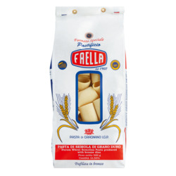Paccheri di Gragnano IGP von Faella, Nudeln aus Hartweizengrieß, 500 g
