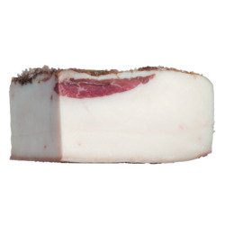 Lardo Giannarelli aus Colonnata von Giannarelli, Fetter Speck vom Hausschwein, ca. 4 kg