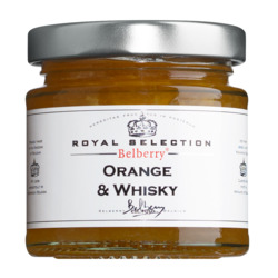 Orangenmarmelade mit Whisky von Belberry, Orange and Whisky Preserve, 130 g