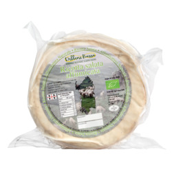 Ricotta salata affumicata von Debbene, Ricotta aus Schafmilch, geräuchert, Bio, ca. 1,5 kg