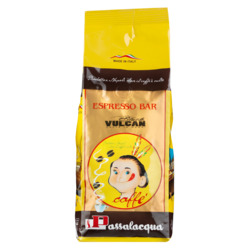Black Vulcan Espressobohnen von Passalacqua, 70% Robusta, 30% Arabica, 500 g