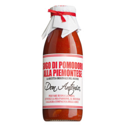 Sugo alla Piemontese von Don Antonio, Tomatensauce mit Barolo Rotwein, 480 ml