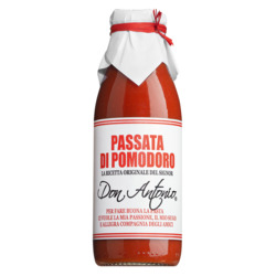 Passierte Tomaten mit Basilikum von Don Antonio, Passata di pomodoro, 480 ml