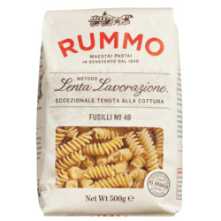 Fusilli N°48 von Rummo, Hartweizengrießnudeln, 500 g