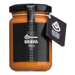 Salsa Brava von Don Gastronom, Scharfe Würzsauce mit Tomaten und Mandeln, 130 g