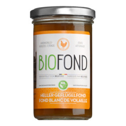 Fond blanc de volaille, Bio von Belfond, heller Geflügelfond, Bio, 240 ml