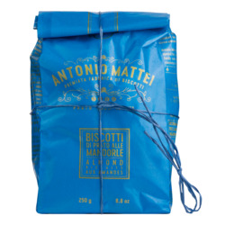 Cantuccini La Mattonella von Mattei, Toskanische Mandelkekse, 250 g