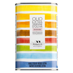 Natives Olivenöl extra ,Peranzana‘, Schmuckdose von Muraglia, Monocultivar Peranzana aus Apulien, mittelfruchtig, 1.000 ml