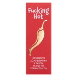 Natives Olivenöl extra mit scharfem Chili von Galantino, Fucking Hot, 50 ml