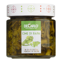 Stängelkohl in nativem Olivenöl extra