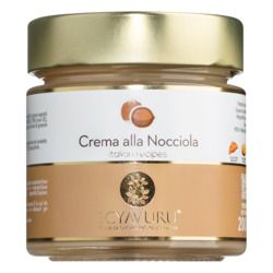 Crema alla nocciola von Scyavuru, Süße Haselnusscreme, 200 g