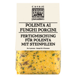 Polenta ai funghi porcini