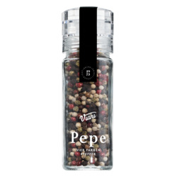 Pepe quattro colori von Viani, Vier-Farben-Pfeffer, Mühle, 50 g