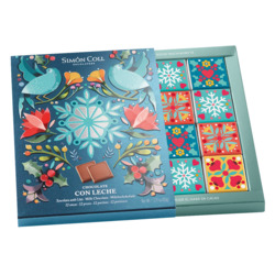 Napolitains Milchschokolade, Packung von Simón Coll, Milchschokoladentäfelchen, 60 g