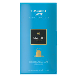 Vollmilchschokolade ,Toscano Latte' von Amedei, Le Tavolette, 32% Kakao, 50 g