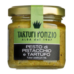 Pesto aus Pistazien und Sommertrüffeln