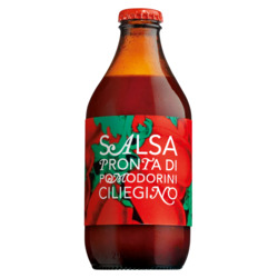 Tomatensauce aus Kirschtomaten von Il pomodoro più buono, Gebrauchsfertige, milde Tomatensauce ,Salsa pronta di pomodorini ciliegino', 320 ml