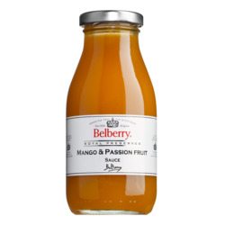 Mango & Maracuja Fruchtsauce von Belberry, Mango & Passion Sauce, 250 ml