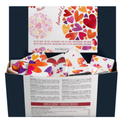 Minitafeln Love-Edition von Dolfin, Ca. 400 Napolitains im Display, 1.800 g